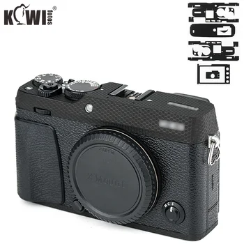 

Kiwi Anti-Scratch Camera Body Sticker Protective Skin Film Kit For Fuji Fujifilm X-E3 XE3 Anti-Wear Cover Shadow Black