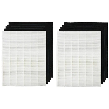 

XMX-1 True Hepa Filter + 4 Carbon Replacement Filters A 115115 Size 21 For Winix Plasmawave Air Purifier 5300 6300 5300-2 6300-2
