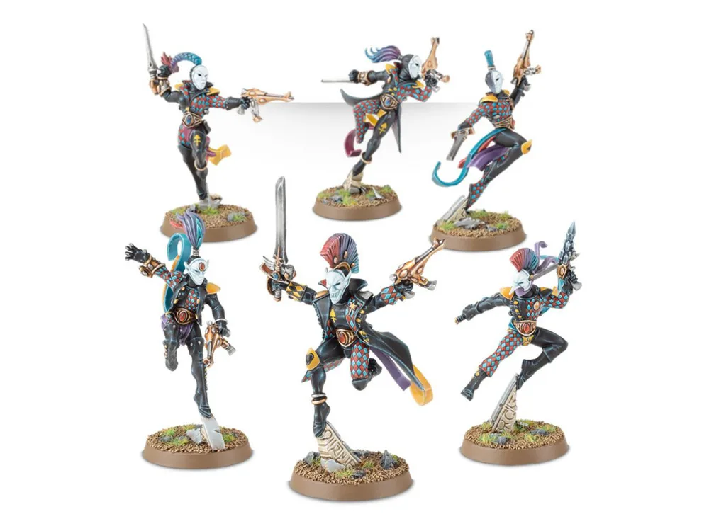 

old Eldar Harlequin Troupe