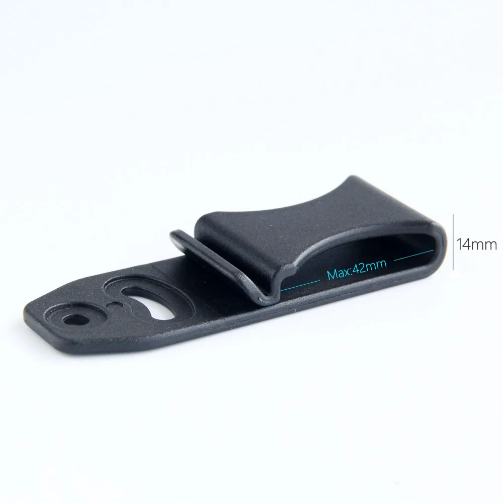 Kydex Sheath Holster Belt Clips With Chicago Screw Plastic Tuckable Belt Clip Adjustable Loops