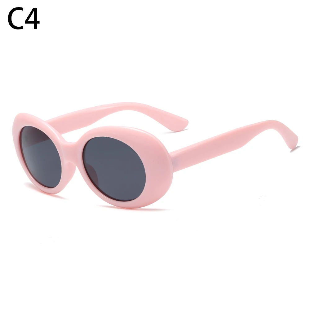 coach sunglasses Cool Style UV400 Protection Anti-Reflective Oval Round Glasses Trendy Clout Goggle Kurt Cobain Sunglasses Fashion Funny Eyewear best sunglasses for women Sunglasses