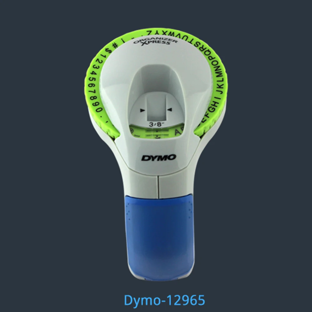 Dymo Label Printer 12965 Pengguna Printer Portabel dengan 3D Embossing Tape untuk Dymo Organizer Xpress Embossing Mesin Pembuat Label