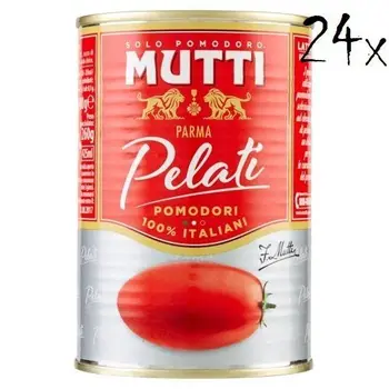 

24x Mutti Pomodori Pelati bestern geschälte Tomaten sauce aus Italien dose 400g