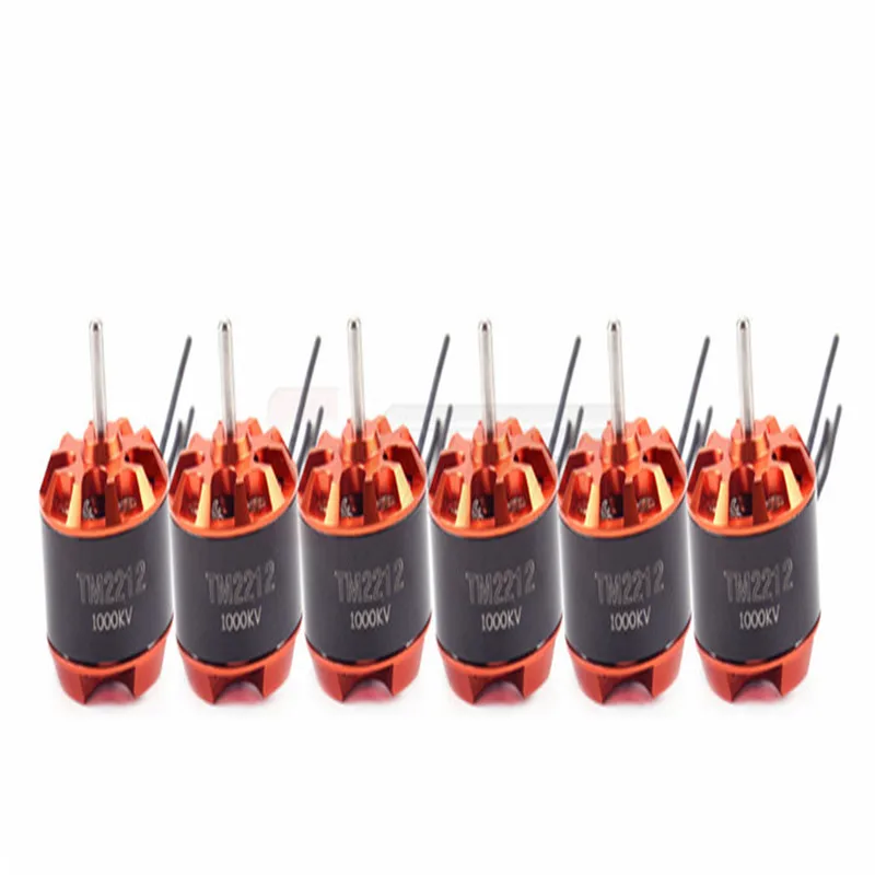 6 PCS GARTT TM2212-1000KV 220W Brushless Motor For Multirotor Quadcopter Hexa 1 order | Игрушки и хобби