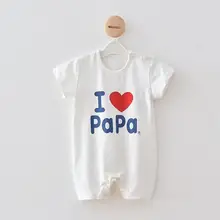 Baby Romper Boys Girls Months Infant Jumpsuit Cartoon Short-sleeved Climbing Pajamas Pure Cotton Toddler Clothes Didida