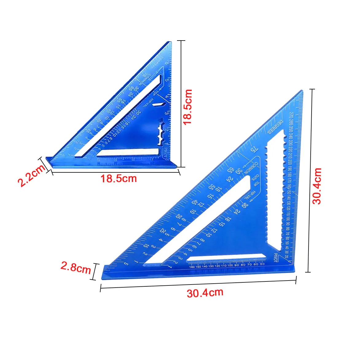 7 12 Inch Woodworking Metric Triangle Angle Ruler Blue Aluminum Alloy Triangle Measuring Rule Speed Square Triangle Protractor Gauges Aliexpress 7 12 Inch Woodworking Metric Triangle Angle Ruler Blue Aluminum Alloy Triangle Measuring Rule Speed Square Triangle Protractor Gauges Aliexpress