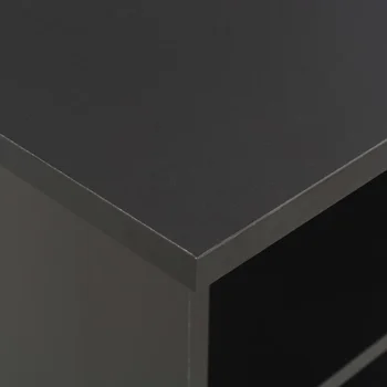 

vidaXL Bar Table Black 60x60x110 cm