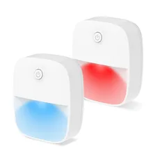 Зарядное устройство для мобильного телефона, настенный мини-звуковой датчик, Регулируемая лампа, 2 usb-порта, многофункциональная розетка, светодиодный светильник для изменения цвета, ночной Светильник