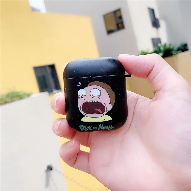 Высокое качество IMD Рик Санчез и Морти Смит чехлы для наушников для Apple Airpods 1/2 Мягкий ТПУ силиконовый защитный чехол для наушников