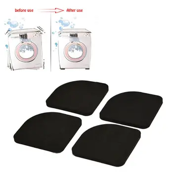 

4pcs/set 77*77*7mm Anti-vibration Pad Washer Shock Slip Mats Reducing Refrigerator Anti-vibration Noise Pad