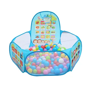 

Foldable Baby Fruits Balls Pool Pit Indoor Outdoor Children Baby Toy Game Play House Kids Gift Play Tent With Ball Frame