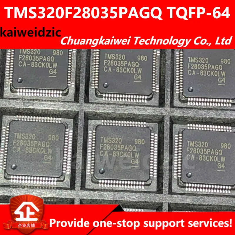 Kaiweikdic TMS320F28035PAGQ F28035PAGQ TQFP-64 32-битный микроконтроллер MCU/32-битный встроенный