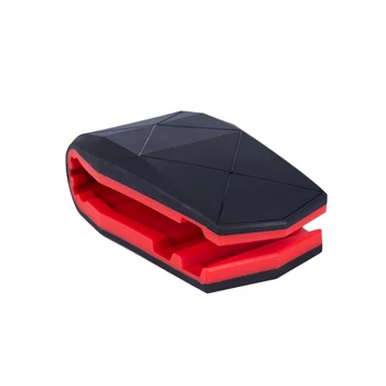 

Universal Crocodile Clip Car Dashboard Cell Mobile Phone GPS Mount Holder Stand, red