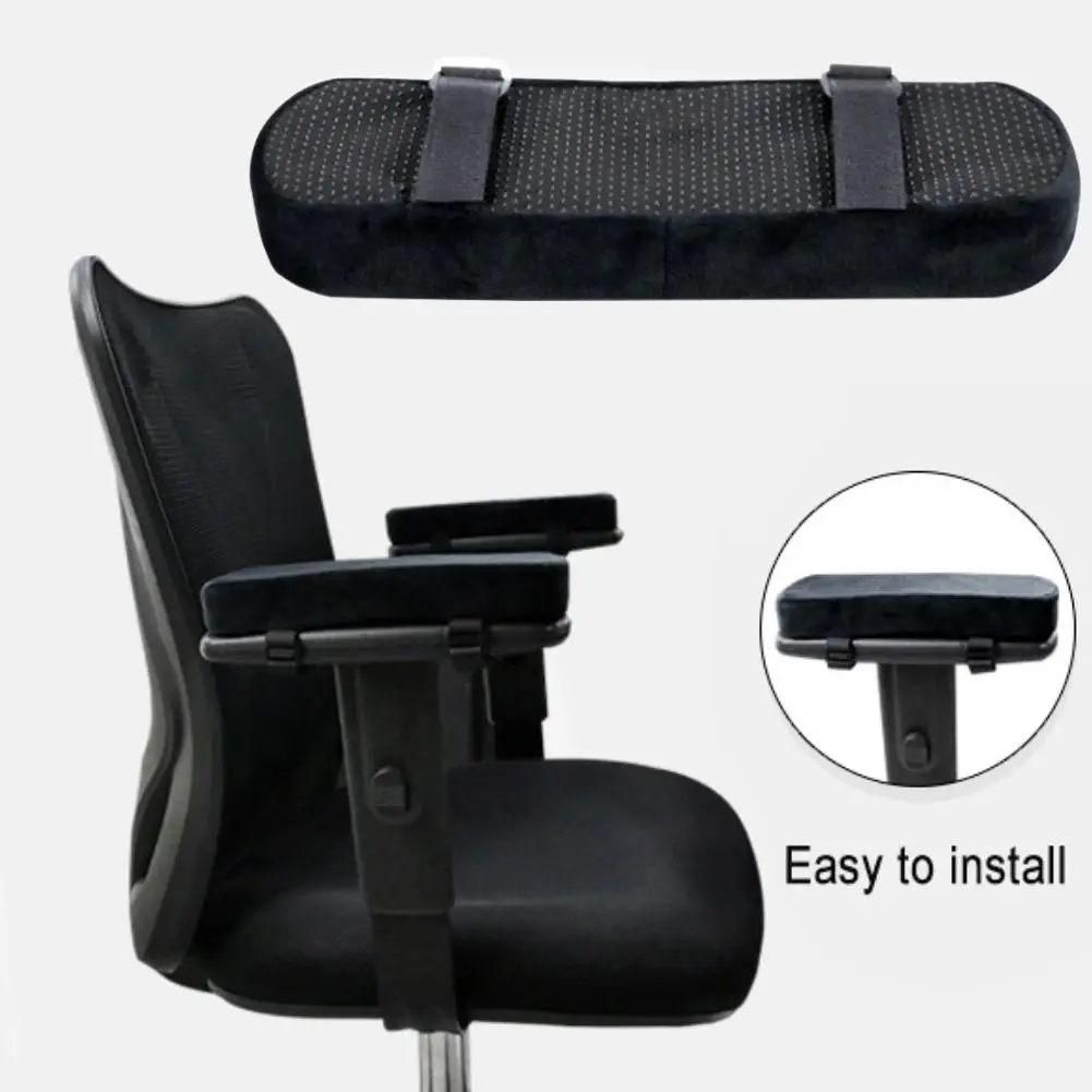 

Memory Foam Chair Armrest Pads Elbow Pillow Support Arm Rest Covers For Office Chair Armrest Chair Cushion Pads Elbow Relief