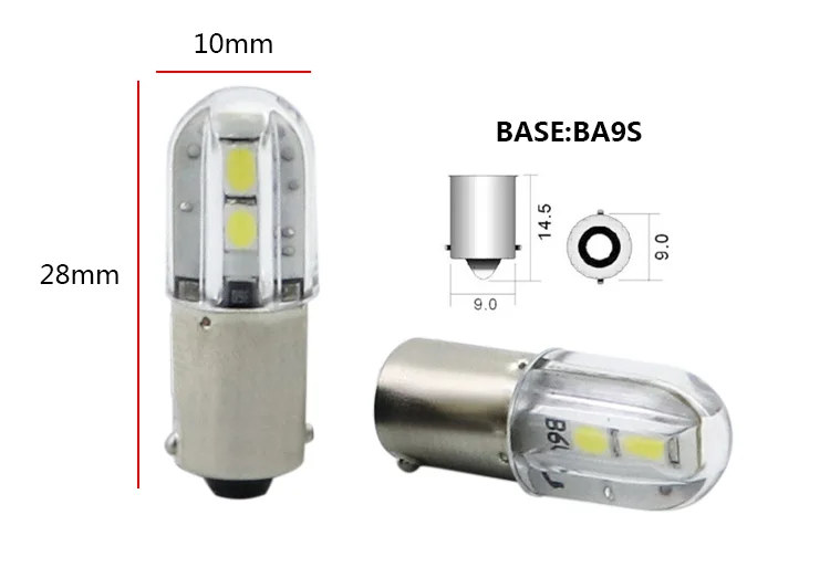 1w Indicator Light 6.3V 12V 24V 48V 60V 120V 220V 2835 4SMD