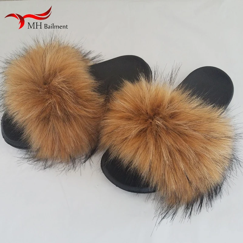 aliexpress fur slippers