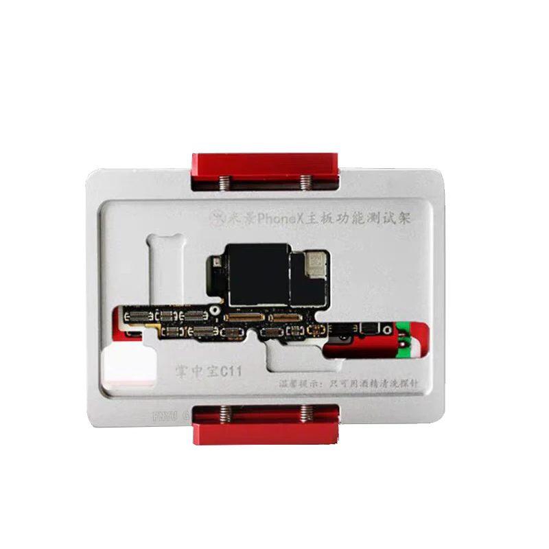 IphoneX motherboard function test stand Palm Zhongbao C11 does not solder the upper and lower layer motherboard layer test stand