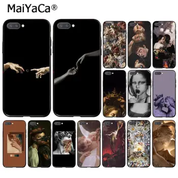 Перейти на Алиэкспресс и купить MaiYaCa Винтаж штукатурка статуя Давида эстетическое искусство чехол для телефона для huawei смартфона Honor 8X9 10 20 Lite 7A 8A 5A 7C 10i 20i View20