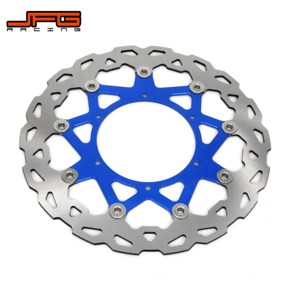 Мотоцикл CNC 320 мм передний плавающий тормозной диск ротор для YAMAHA YZ250 YZ250F YZ450F WR250