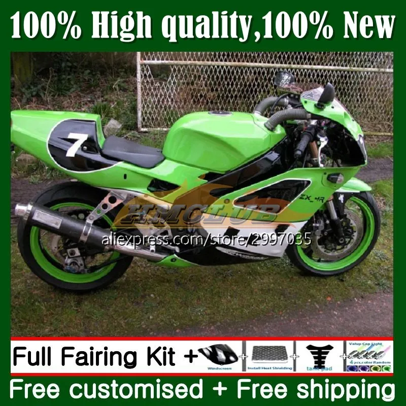 Body Kit For KAWASAKI NINJA ZXR400 sale green ZXR 91 92 93 94 95 96 3No.55 ZXR 400 C 1991 1992 1993 1994 1996 Fairing|Motocycle Covers| - AliExpress