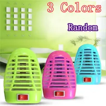 Электронный светодиодный мини-разъем для ловли насекомых от комаров 110-220 В, электрическая лампа для уничтожения комаров