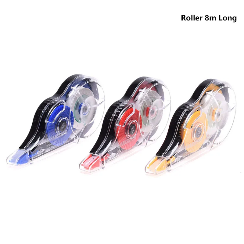 1X Roller Correction Tape Decorative White Out School Office Supply Stationery Z