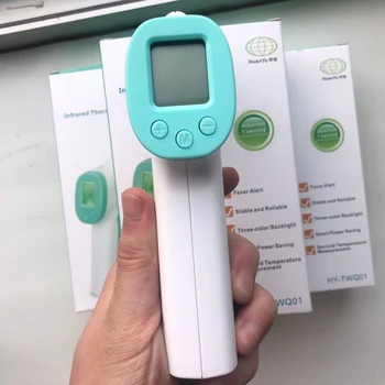 

Thermometer Gun Non-Contact Infrared Thermometer Forehead Temperature Accurate Reading Digital Fever Alert