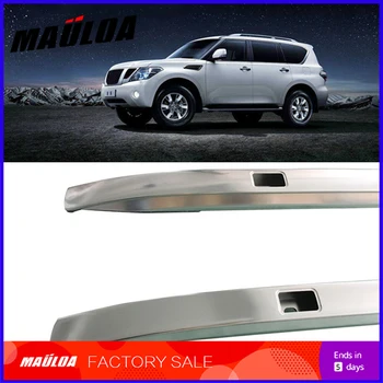 

High quality Aluminium alloy screw install side rail bar roof rack for patrol 2017 2018