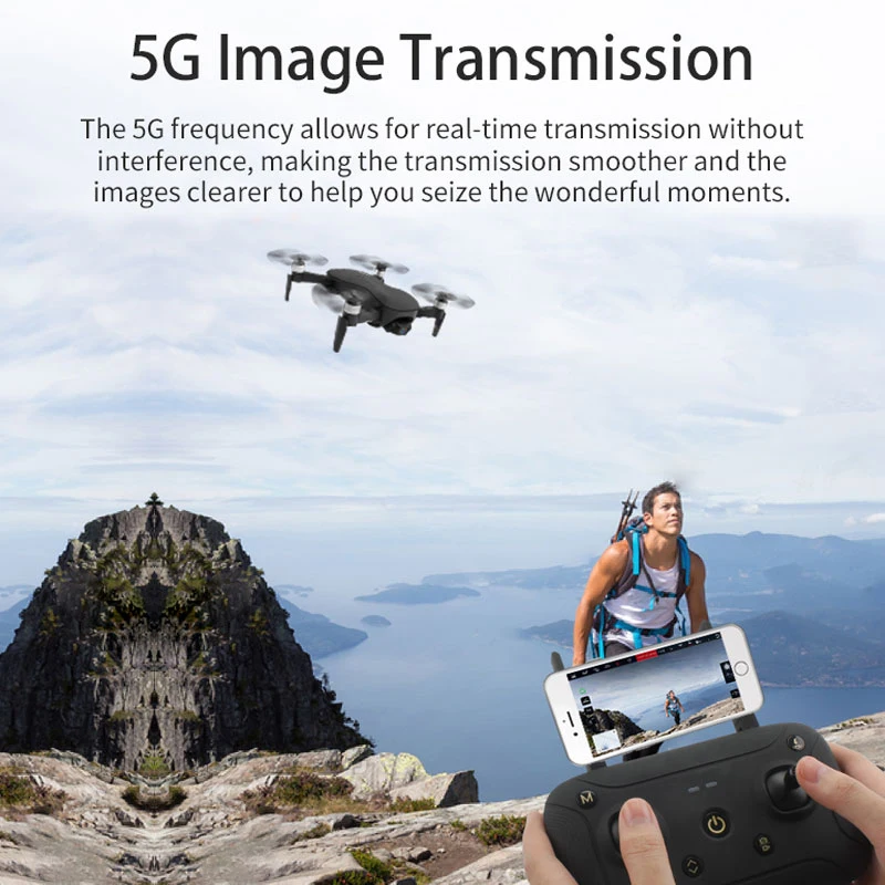 ZWN X12 Anti-shake 3 Axis Gimble GPS Drone with WiFi FPV 4K HD Camera Brushless Motor Foldable Quad
