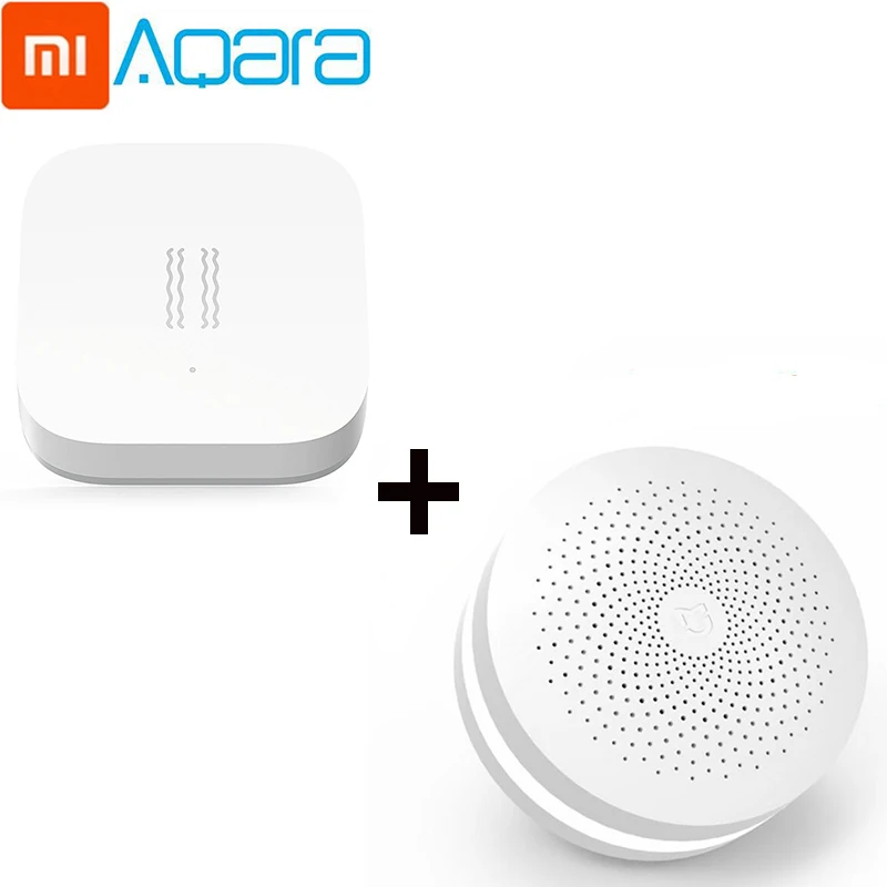 

Original Xiaomi Aqara Smart Shock Sensor Vibration Sensor ZigBee Home Safety Aqara Sensor For Xiaomi Mi Home App International