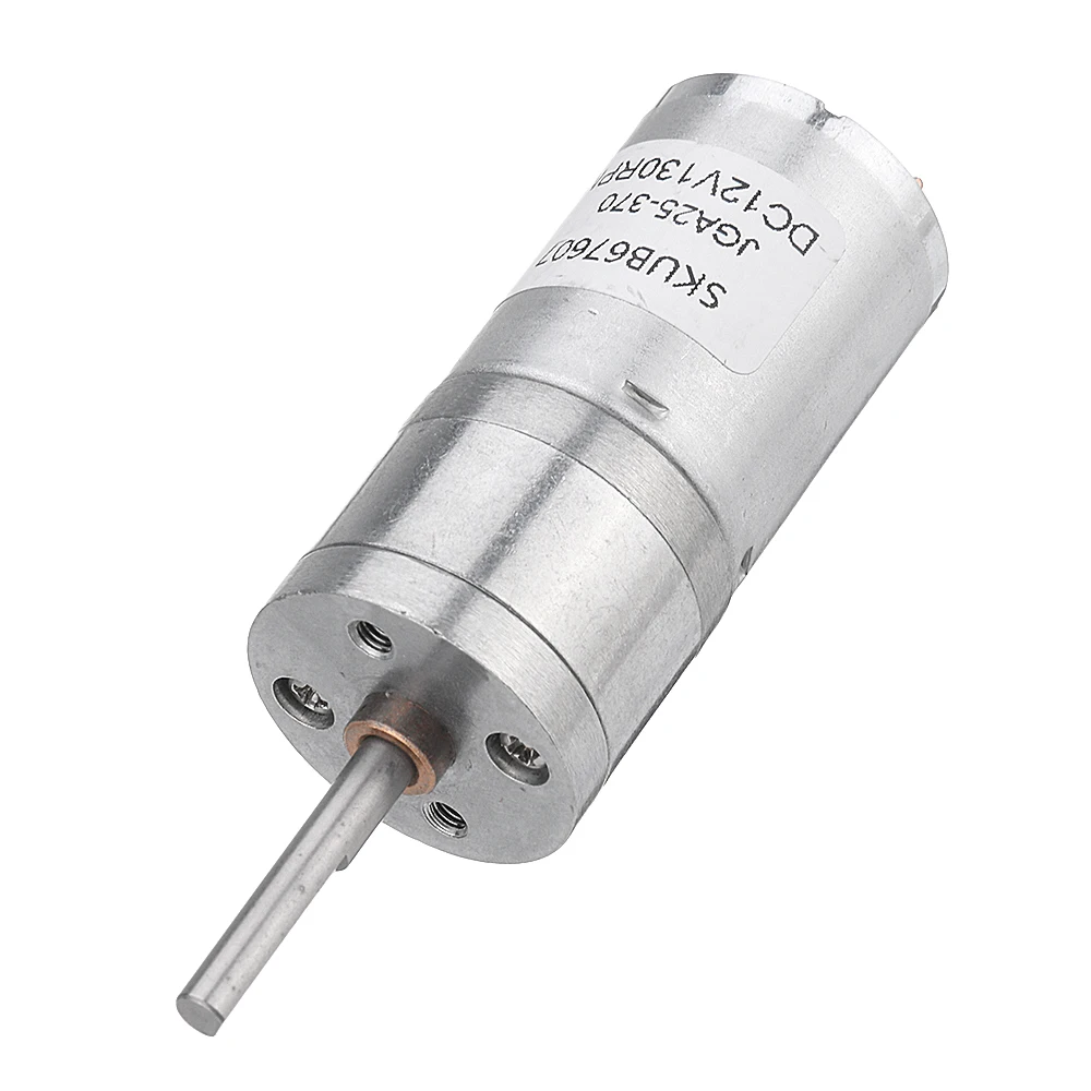 Machifit 25GA370 DC 12V микро редуктор 25 мм удлинитель вала мотор-редуктор для умной бытовой техники