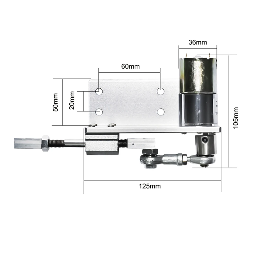 Конструкция для самостоятельной сборки линейный Actuator12/24 V с возвратно-поступательным движением цикл минигенератор постоянного электрического тока Мотор 12/24V 10 мм с линейным приводом для секс-машина