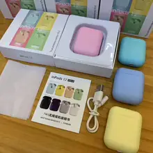 Pop up Inpods, 12 TWS, Bluetooth наушники, 5,0, беспроводные наушники, спортивные наушники, TWS, гарнитура с сенсорным управлением для телефона, Прямая поставка