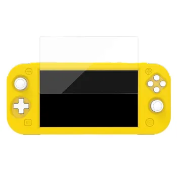 

Portection Set For Switch Lite, Portable Silicone Protective Case House Shell Screen Protective Film Rocker Cap Kit Console Game