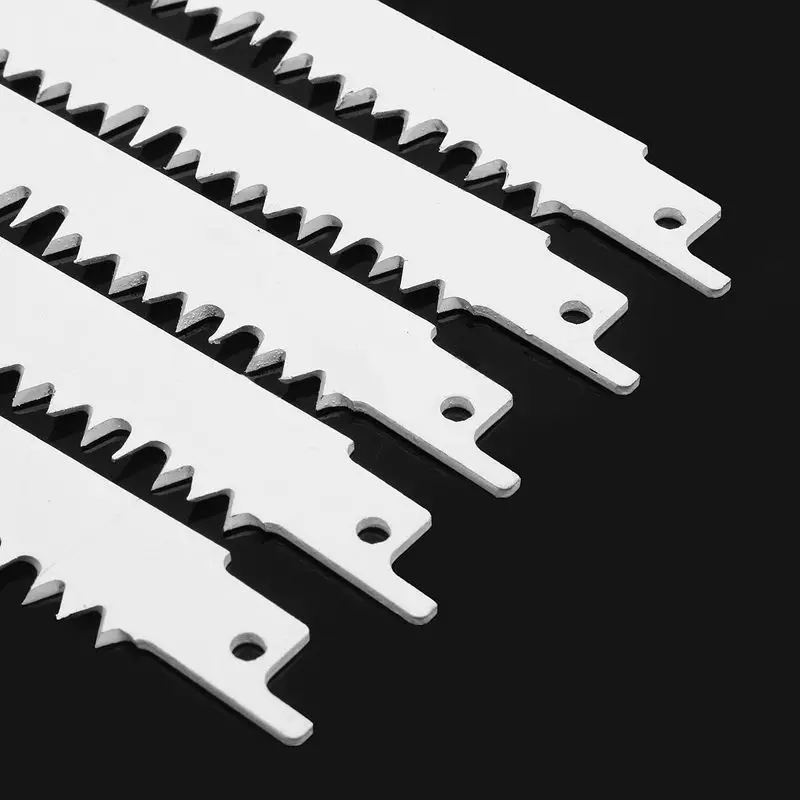 

New 5pcs Set For Wood With Nails 240mm 5 TPI Carbon Steel Reciprocating Saw Blade For Makita Tools Parts