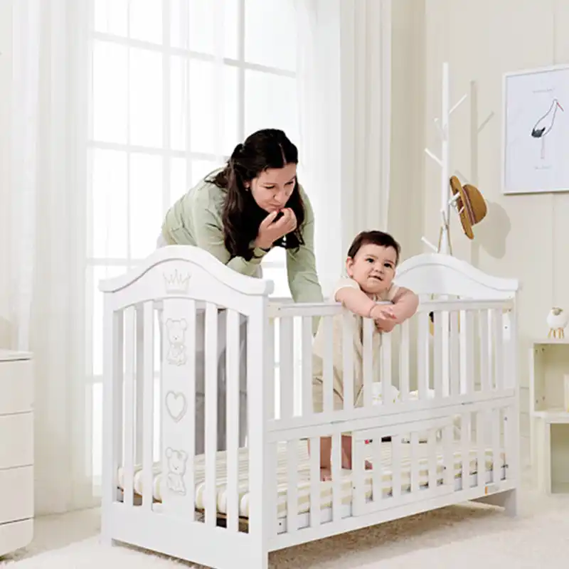 Meubles Bebe Berceaux Bebe Style Europeen Lit Bebe Pin Bois Massif Lit Bebe Cuna Bebe Lit Enfant Ninho Bebe Multifonction Chaude Aliexpress