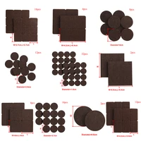 Self Adhesive Felt Chair Leg Pads Floor Protectors Furniture Legs Table leg Covers Round Bottom Anti-Slip Pads 6