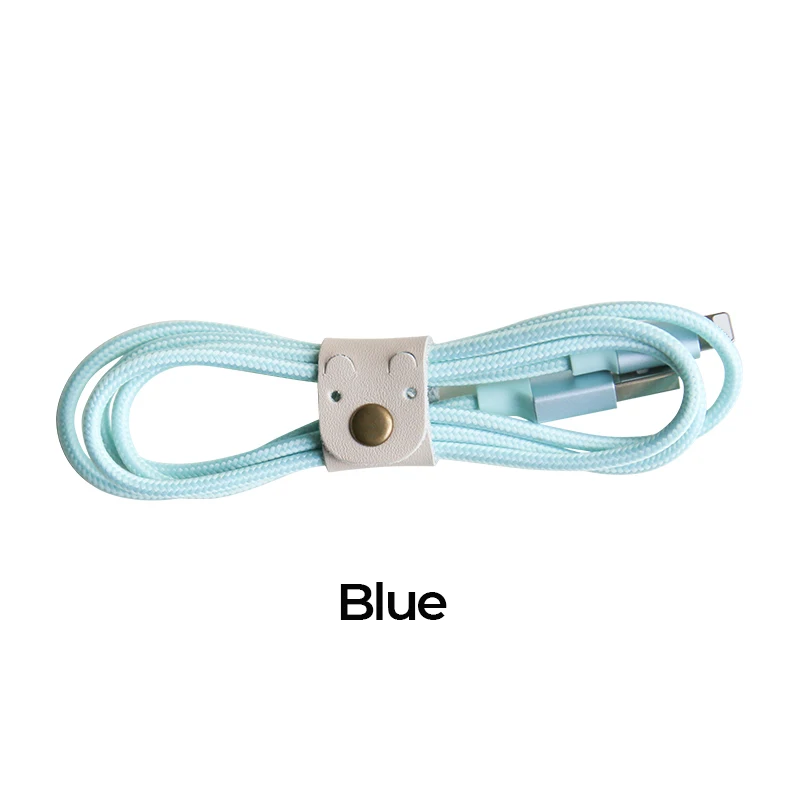 Blue Maoxin usb кабель шнур для зарядки телефона провод для зарядки для айфон 7 8 X xs max нейлон кабель розовый синий usb кабель - Цвет: Blue