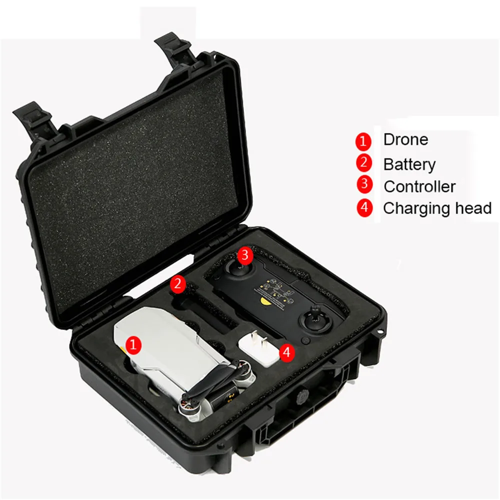 Жесткий ABS Водонепроницаемый защитный чехол Коробка для DJI Mavic Mini Drone противоударный жесткий чехол для хранения в путешествии