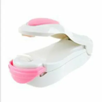 

Portable Mini Sealer Home Heat Bag Plastic Food Snacks Bag Sealing Machine Food Packaging Kitchen Storage Bag Clips Wholesale