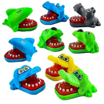 

Funny Bite Finger Gags Toy Dinosaur Mouth Biting Finger Toys Parent-child Interactive Toys Family Party Game for Children Gift