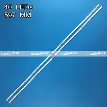 

2pcs LED Backlight Strip For UE55NU7170U UE55NU7100 UE55NU7300 BN96-46033A 45913A BN61-15485A AOT_55_NU7300_NU7100 LM41-00566A