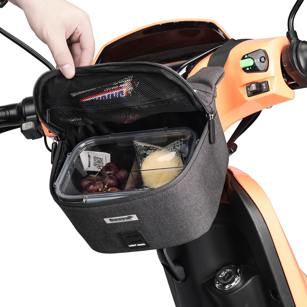 Rhinowalk Waterproof Motorcycle Front Pack with Raincover