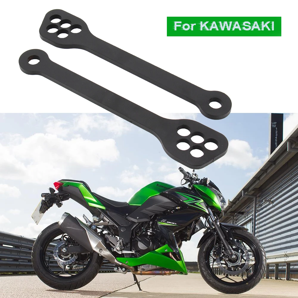 

Обувь для езды на мотоцикле KAWASAKI Z250 Z300 Z750 Z800 Z1000 Z750S 250/300 EX250 задняя подвеска подушка прямая ссылка снижение ссылки комплект