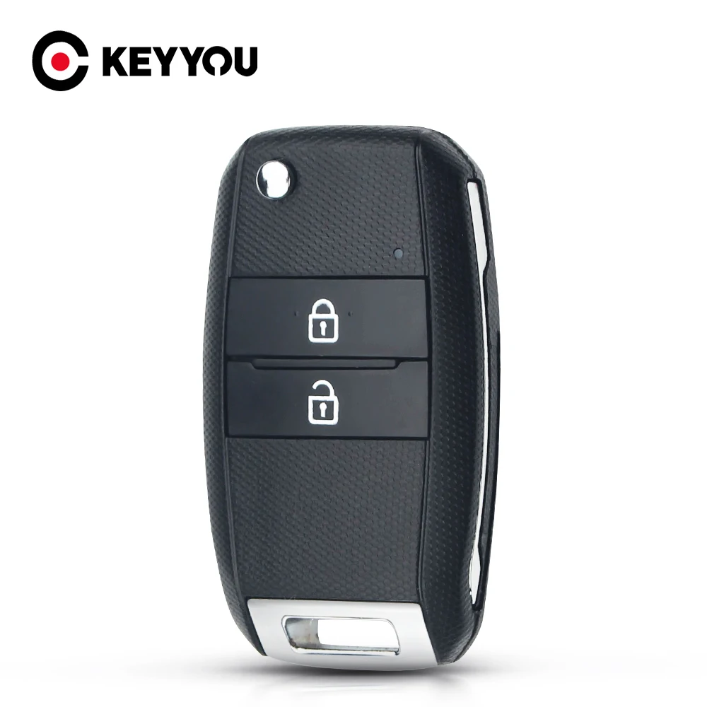 Складной чехол KEYYOU 20x для дистанционного ключа Kia Sorento Carens 2 кнопки HY18R | Автомобили