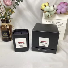 Perfume Candle 2.25 inch Candles Soleil Blanc OUD WOOD Lost Cherry Orange Blossom TOBACCO VANILLE Solid Perfume High Quality