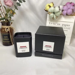 Perfume Candle 2.25 inch Candles Soleil Blanc OUD WOOD Lost Cherry Orange Blossom TOBACCO VANILLE Solid Perfume High Quality