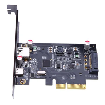 

10G High speed USB Expansion card PCI Express to USB Type A Type C Riser card converter