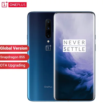 Перейти на Алиэкспресс и купить Глобальная версия OnePlus 7 Pro GM1913 мобильный телефон Snapdragon 855 Восьмиядерный 6,67 дюймов 48MP Тройная камера 4000 мАч 4G LTE NFC телефон