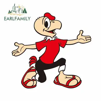 

EARLFAMILY 13cm x 12.5cm For Condorito Motorcycle Car Stickers DIY Graphics Decal 3D Custom Printing Surfboard Decoration